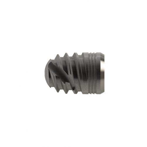 Implante dental Evolution External NP de 4.2 mm de diámetro y disponible en longitudes de 6 mm a 18 mm, diseñado para procedimientos de implantología dental.